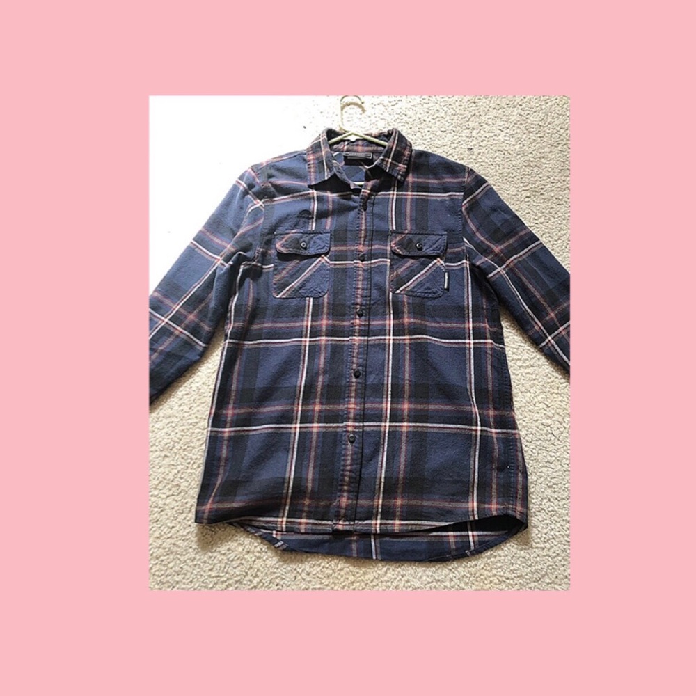 The Hundreds Plaid Flannel Sz Medium